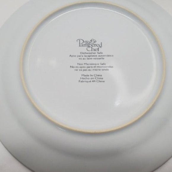 The Pampered chef dessert plate set - Picture 3 of 3